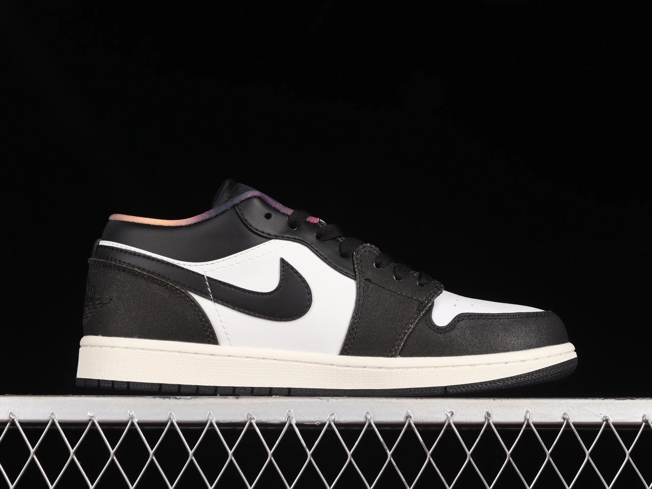 All categories Air Jordan Jordan series basketball shoes Air Jordan 1 Low Z version Air Jordan Retro 1 Low "Electric Green" AJ1 Joe 1 matte black and white cultural and leisure sports sneakers DQ8422-001